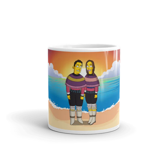 Caneca de Porcelana